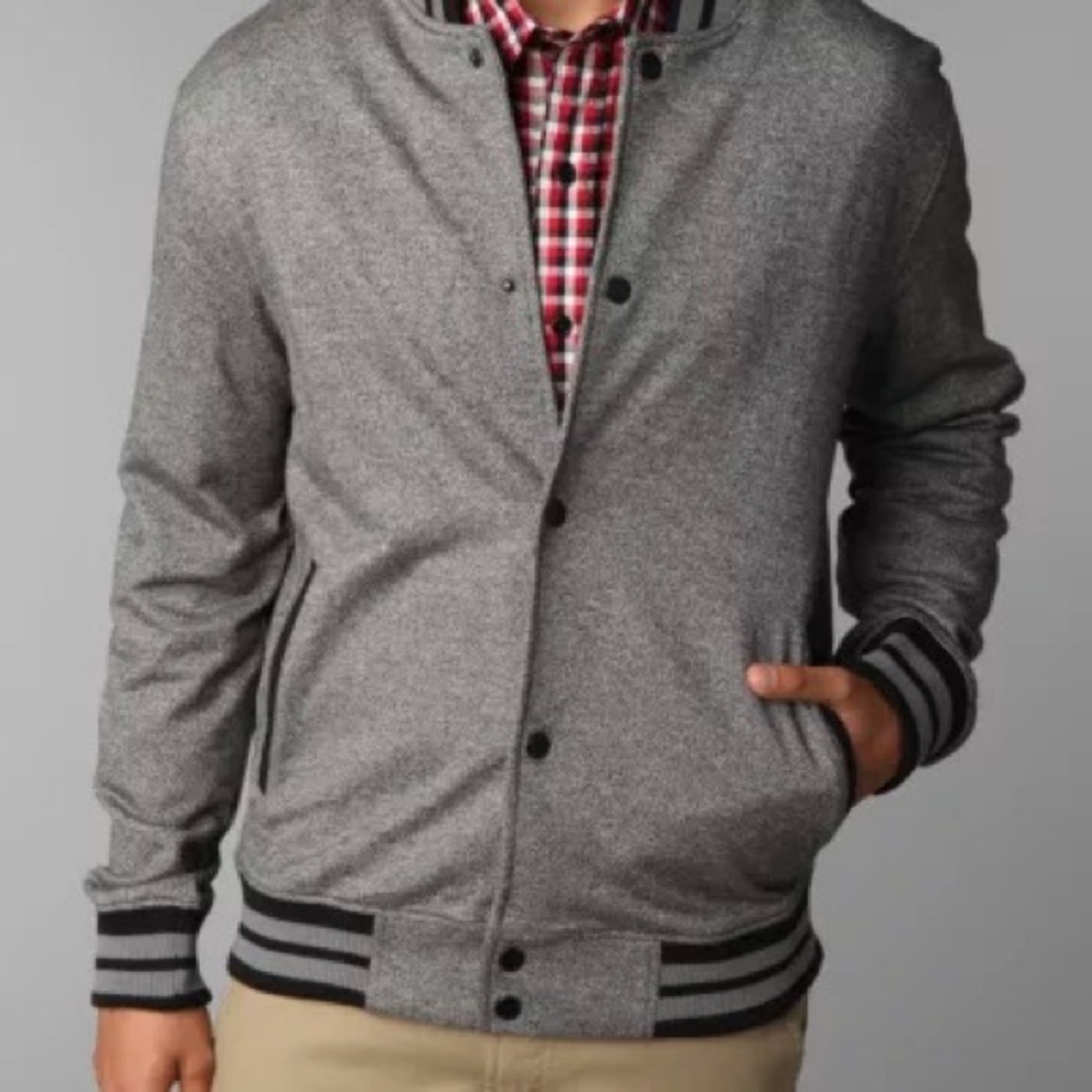 Charles and Half Gray Varsity Jacket